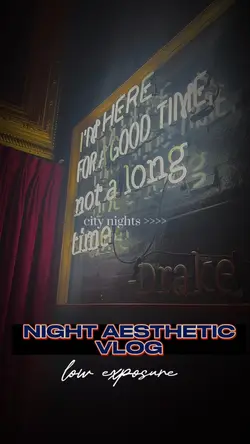 Night aesthetic 