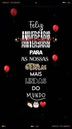 Aniversário Gêmeas 