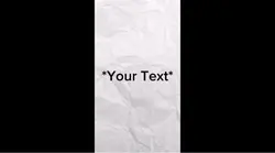 *your text*