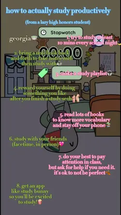 how to study wel