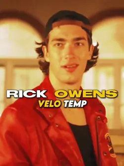 Rick Owens Velo Temp
