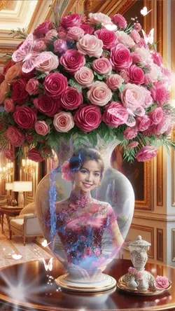 Vase photoslide