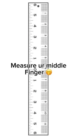 middle finger