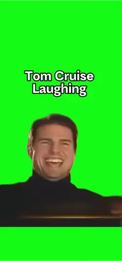 Cruise laughing