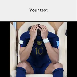 Your sad text 😔 