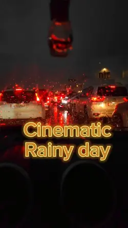 Night rain drive