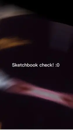 SKETCHBOOK CHECK