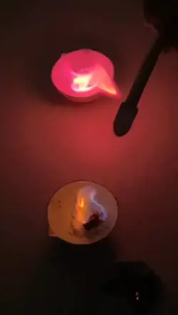teste de chamas 