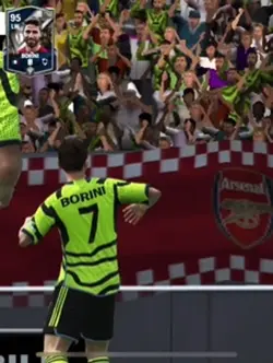 Borini with a goal