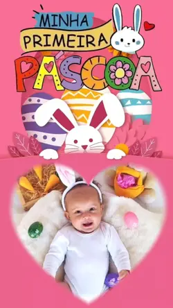 minha 1° Páscoa 