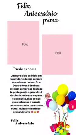 feliz aniversário 