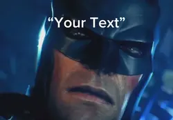 Batman no…