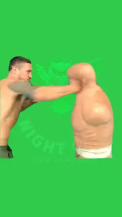 Slow mo punch