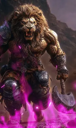 Warrior With Effects