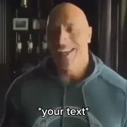 the rock talks meme