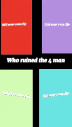 4 man template 