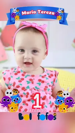 1 aninho da Tetê 