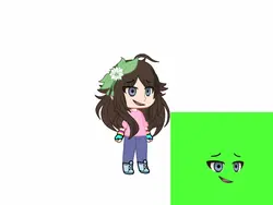 Gacha green screen