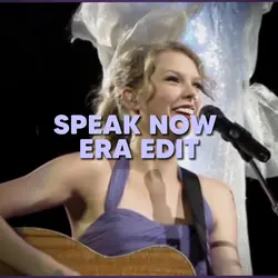 speak now era edit!