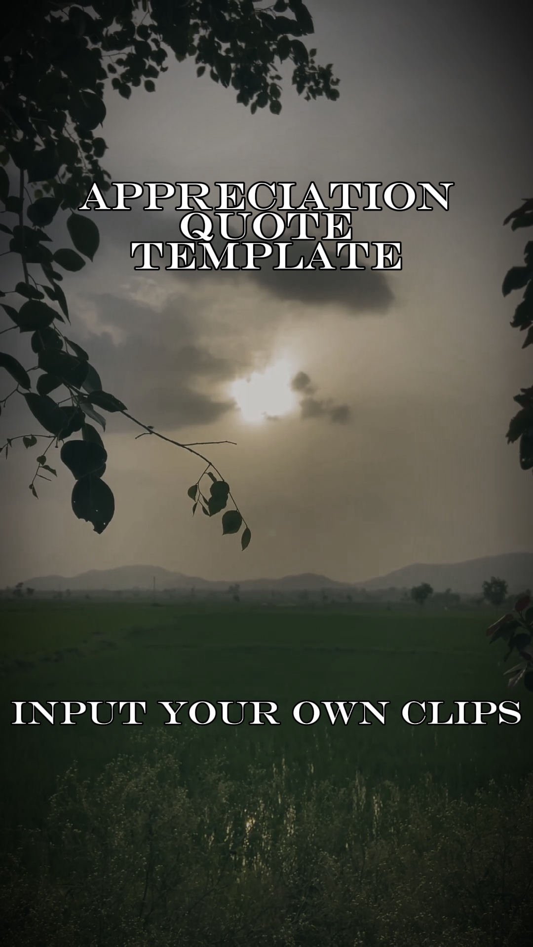 capcut template cover