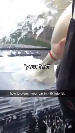 Car milk tutorial 