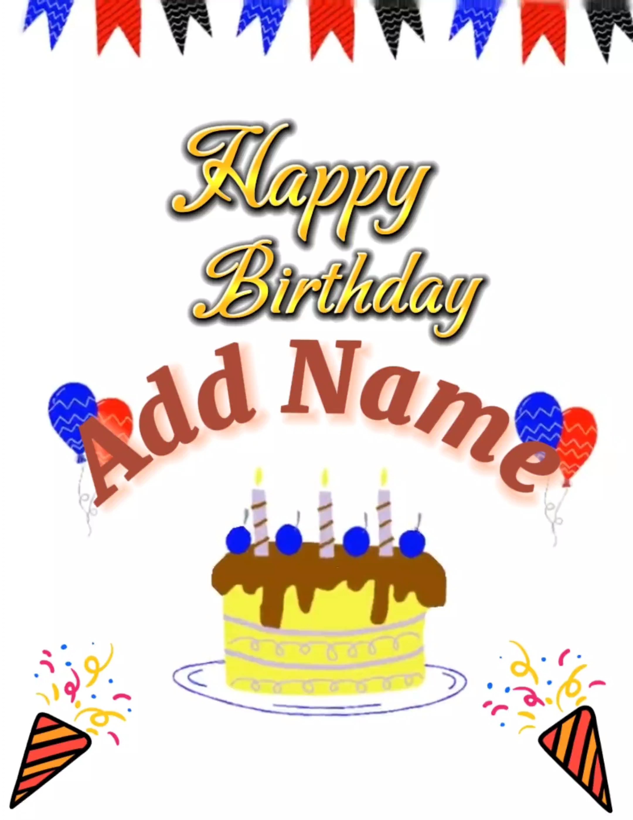 Nombres de feliz cumpleaños Con - Pippit, image size:2160x2796