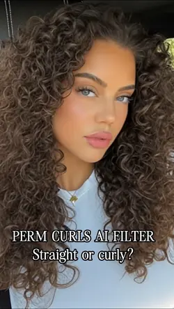 Perm curls filter..