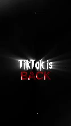 TikTok is back 