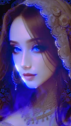Blue lights