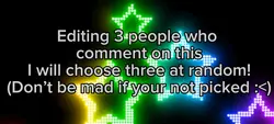 Editing 3 people!