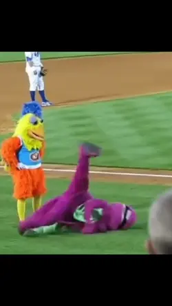 Barny is a dinosaur