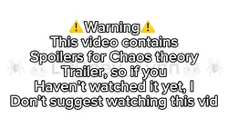CHAOS THEORY - 🕷️🐰