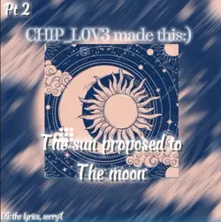 Sun and the moon