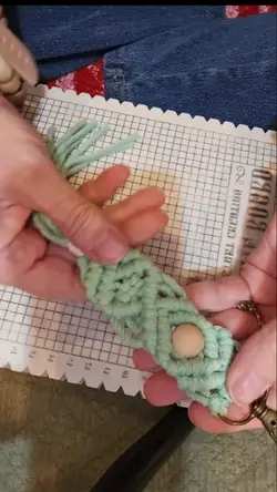 Macrame Keychain 