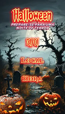Halloween Convite