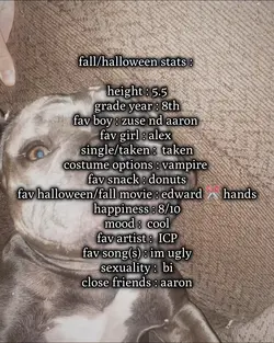 fall update