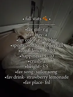 fall stats