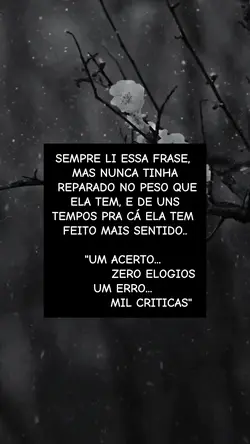 Um erro, mil crítica