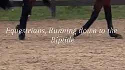 Equestrians and tide