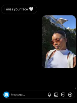 Message interface