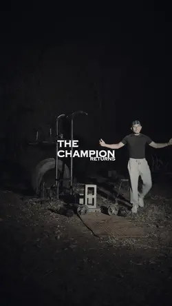 The champion returns