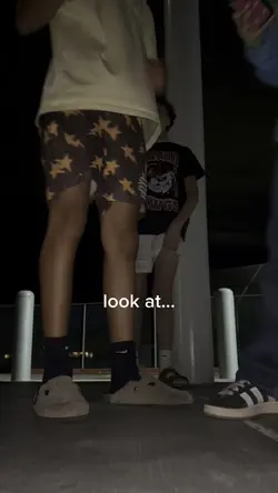 he looked