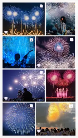 花火大会の思い出