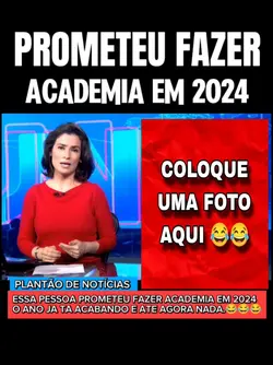 não fez academia 