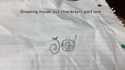 Drawing inside out