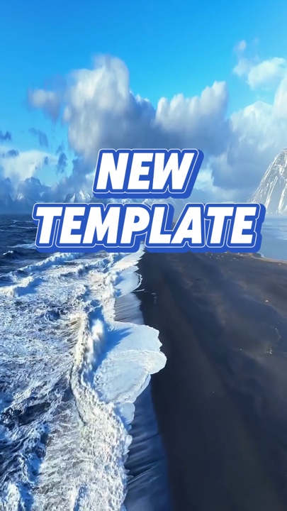 capcut template cover