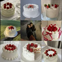 strawberry + cake du