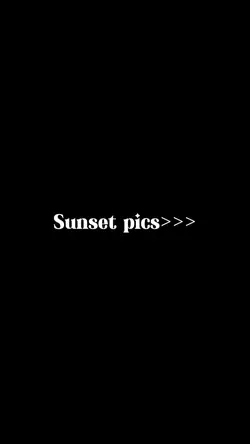 Sunset pics