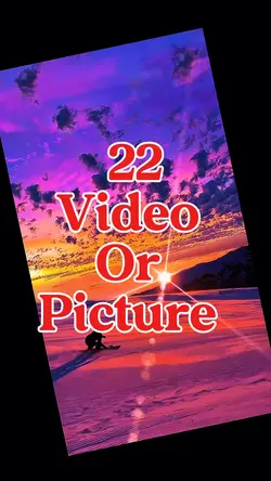 22 video or picture 