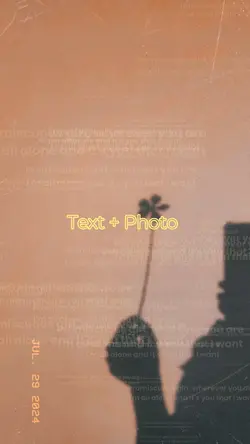 Text + Photo